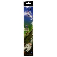 Повідець рибальський, флюорокарбоновий, Dixxon, перетин 0,50мм, тест 12кг, 25см, 5шт/уп